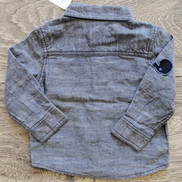NWT Gymboree Baby Button Down Long-Sleeve - Picture 3 of 3